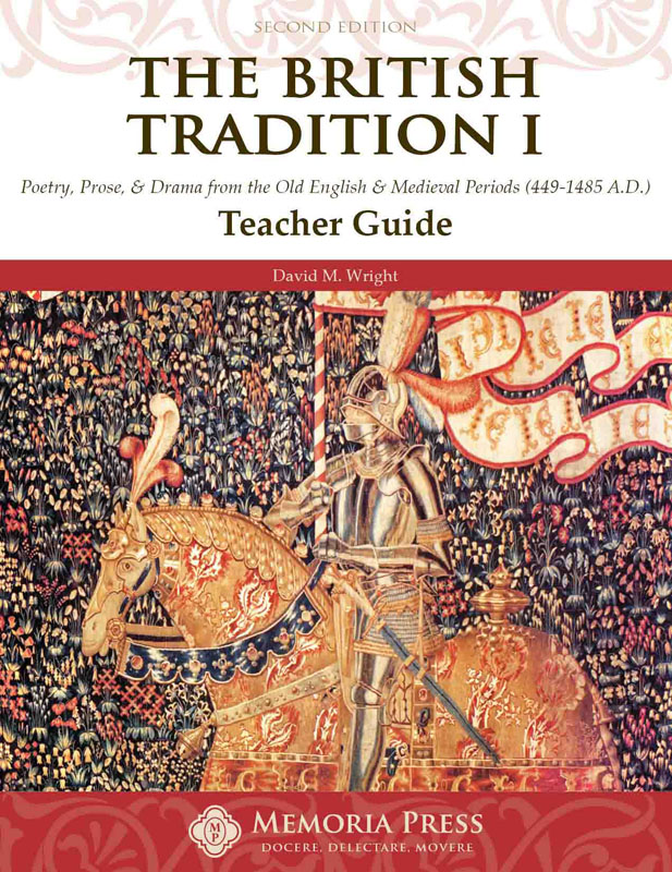Poetry, Prose, & Drama Book One: Old English and Medieval Periods Teacher Guide Second Edition