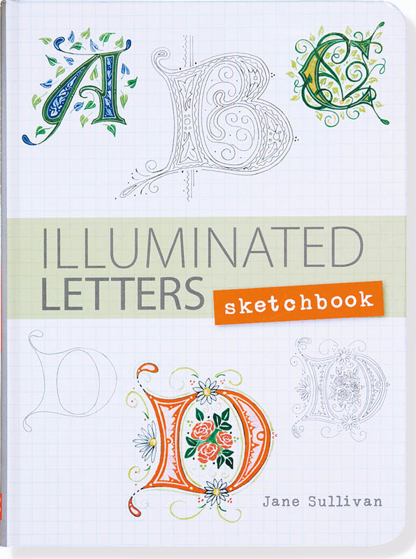 Illuminated Letters Drawing Book