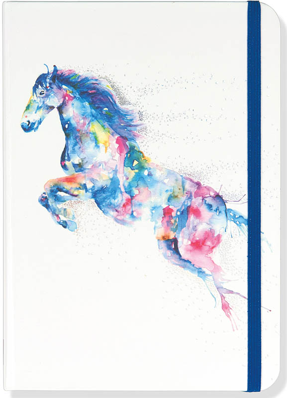 Watercolor Horse Journal (Small Format Journal)