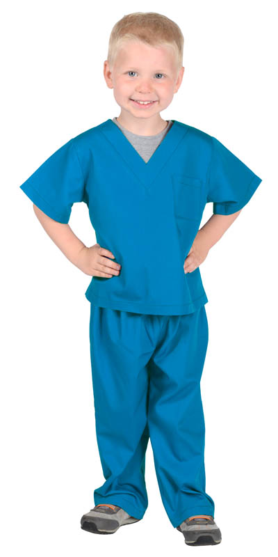 Junior Doctor Scrubs size 4/6 (Astor Blue)