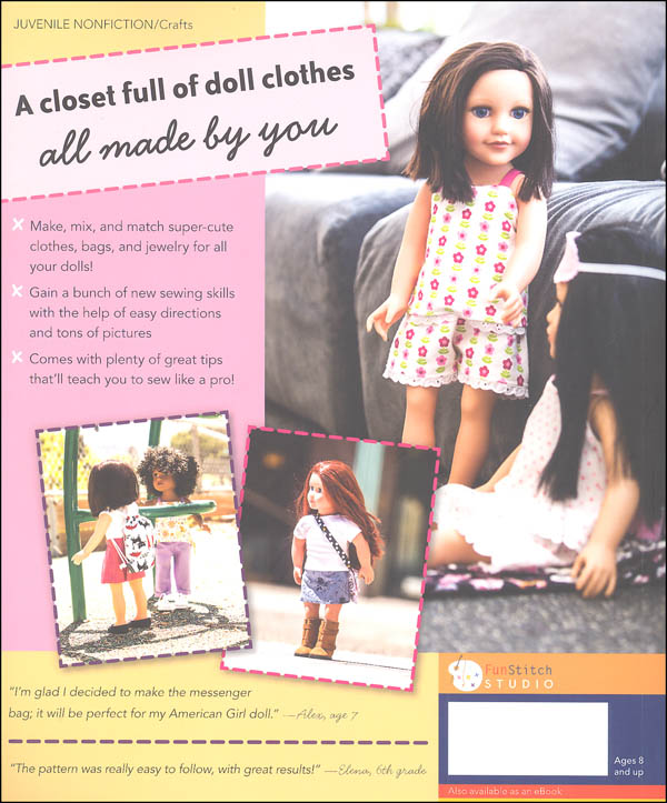 Sew in Style Make Your Own Doll Clothes FunStitch Studio 9781607057956