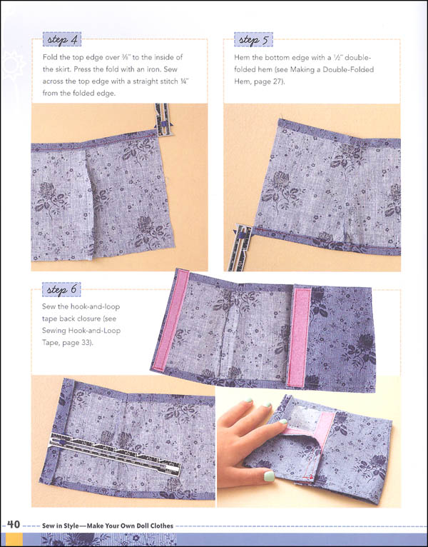 Sew in Style Make Your Own Doll Clothes FunStitch Studio 9781607057956