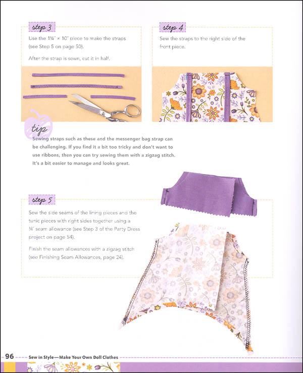 Sew in Style Make Your Own Doll Clothes FunStitch Studio 9781607057956