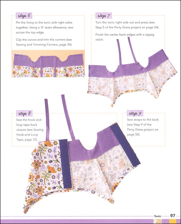 Sew in Style Make Your Own Doll Clothes FunStitch Studio 9781607057956