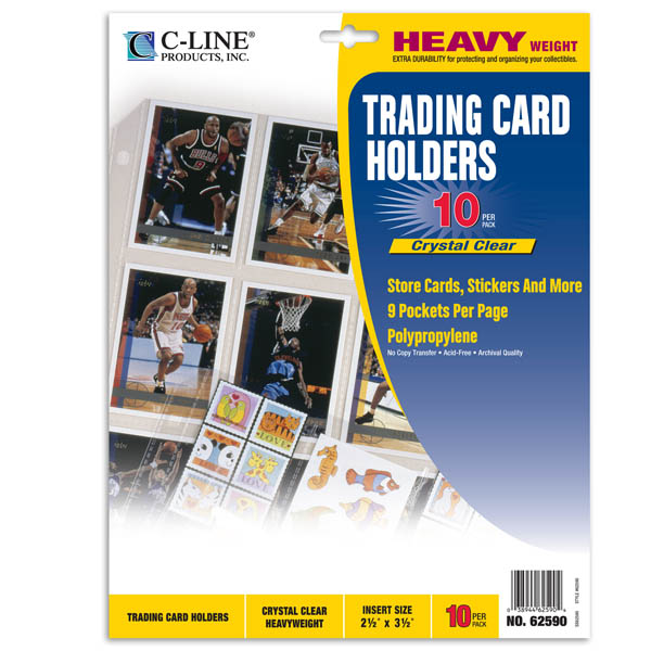 Collector's Edition Trading Card Holders (pack of 10) CLine Products