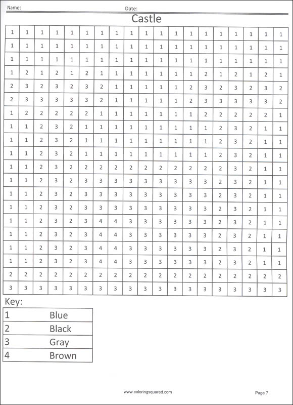 Coloring Squared Color By Number Coloring Squared Common Core Math 