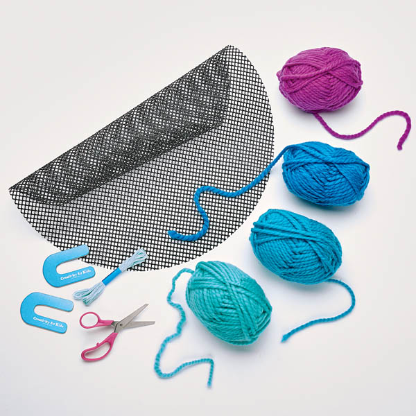 Pom Pom Rug Kit Creativity for Kids