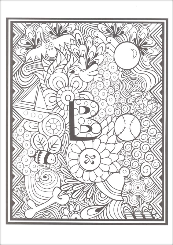 Download Awesome Alphabets Coloring Book (Dover Spark) | Dover ...