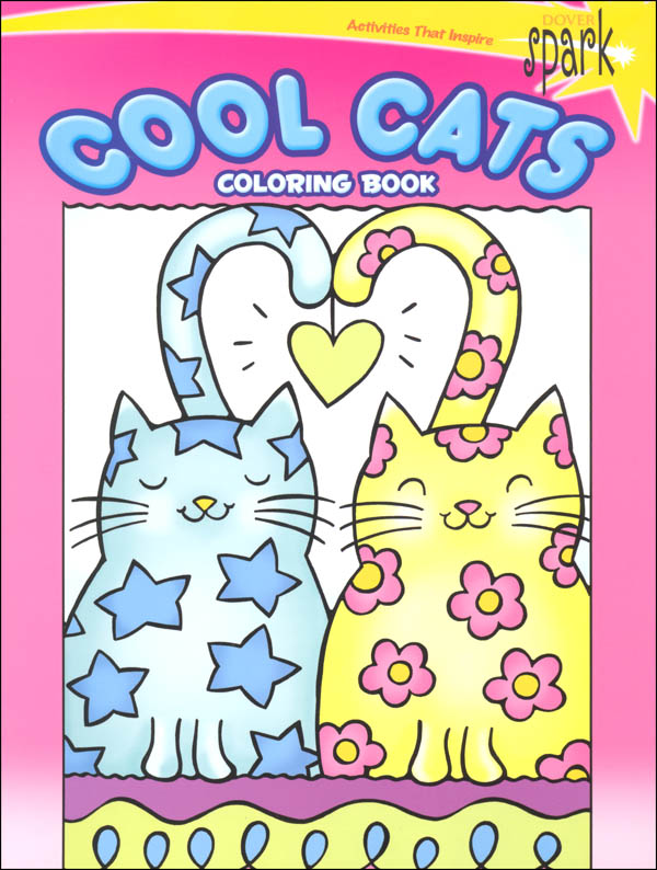 Cool Cats Coloring Book (Dover Spark)