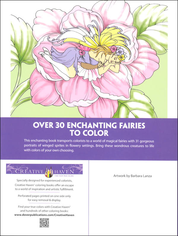 Enchanted Fairies Coloring Book (Creative Haven) Dover Publications