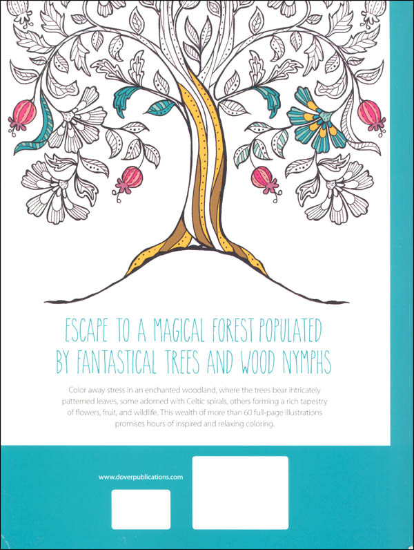Keep Calm and Color - Tranquil Trees Coloring Book | Dover Publications