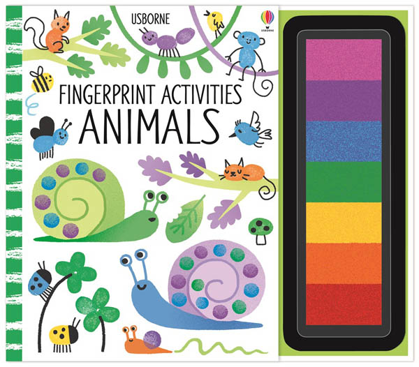 usborne fingerprint activities dinosaurs