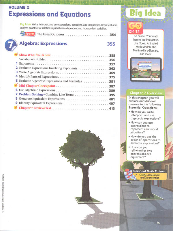 Go Math! National Homeschool Package Grade 6 | Houghton Mifflin School ...