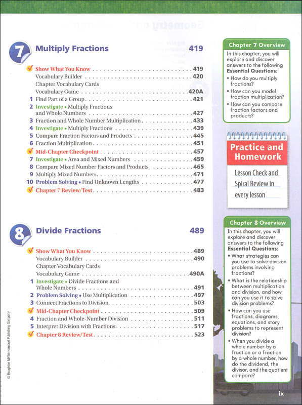 Go math student set 2016 grade 5 houghton mifflin school 9780544745605