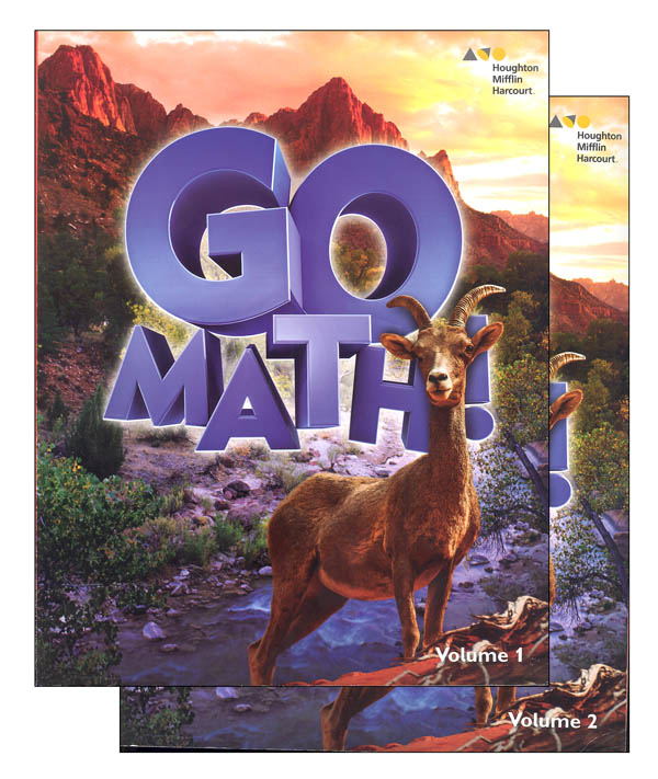 Go Math Student Set 2016 Grade 6 Houghton Mifflin School 9780544745612