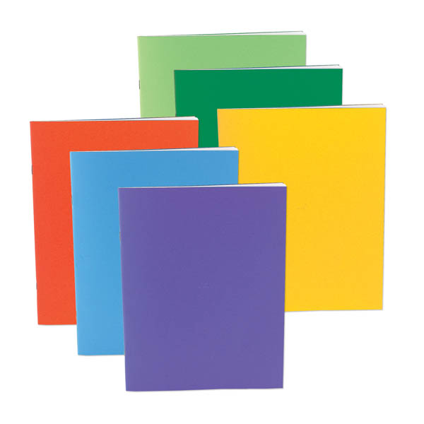 Bright Blank Book Assorted Colors (single) 2 3/4" x 4 1/4"