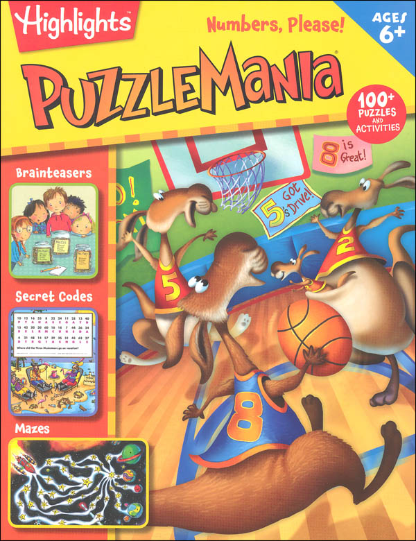 Puzzlemania: Numbers, Please! | Highlights for Children | 9781629794204