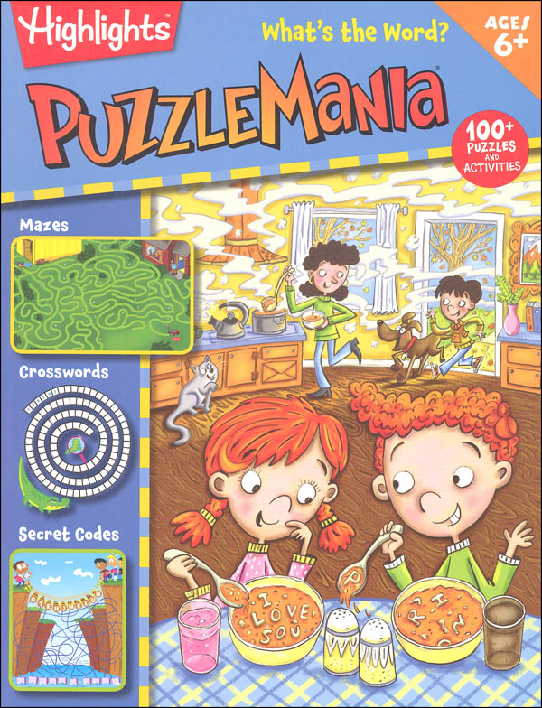 Puzzlemania: What's the Word? | Highlights for Children | 9781629794211
