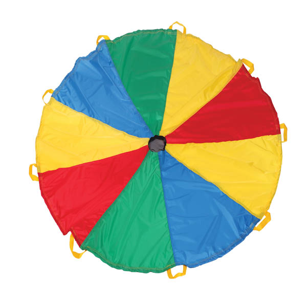 Funchute Parachute - Yellow/Red/Blue (6 foot) | Pacific Play Tents