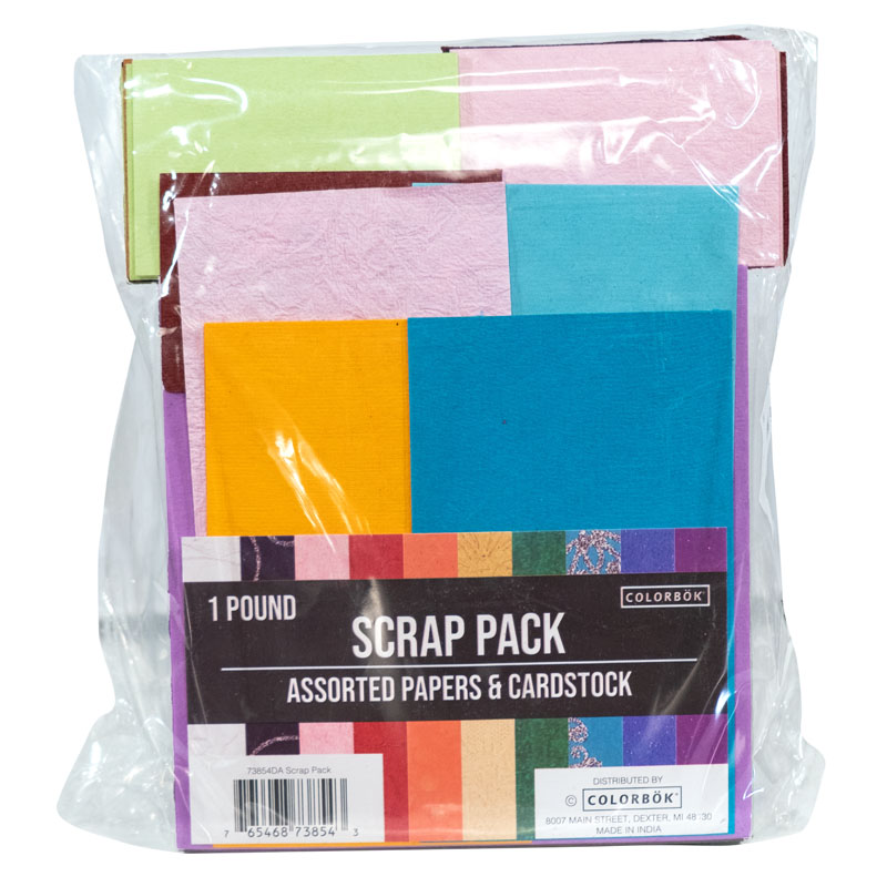 Scrap Pack: Assorted Papers and Cardstock