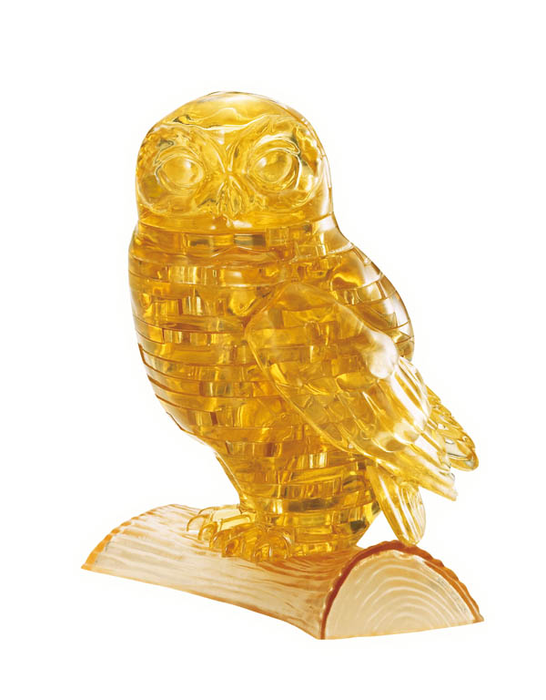 3D Crystal Puzzle Owl Bepuzzled