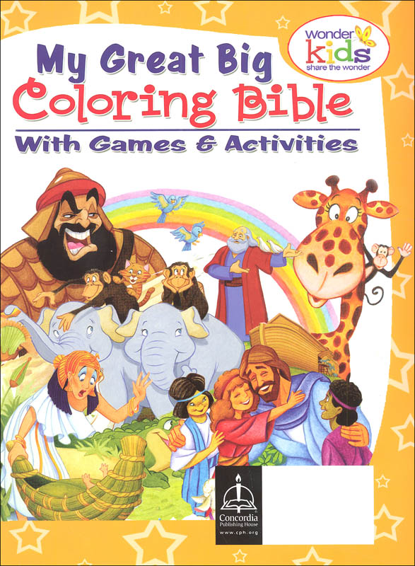 My Great Big Coloring Bible Concordia Publishing House 9780758652218