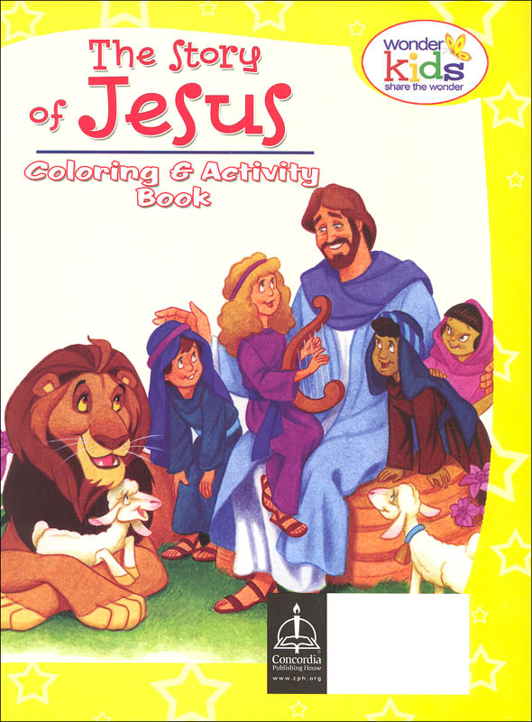 Story of Jesus Coloring and Activity Book | Concordia Publishing House ...