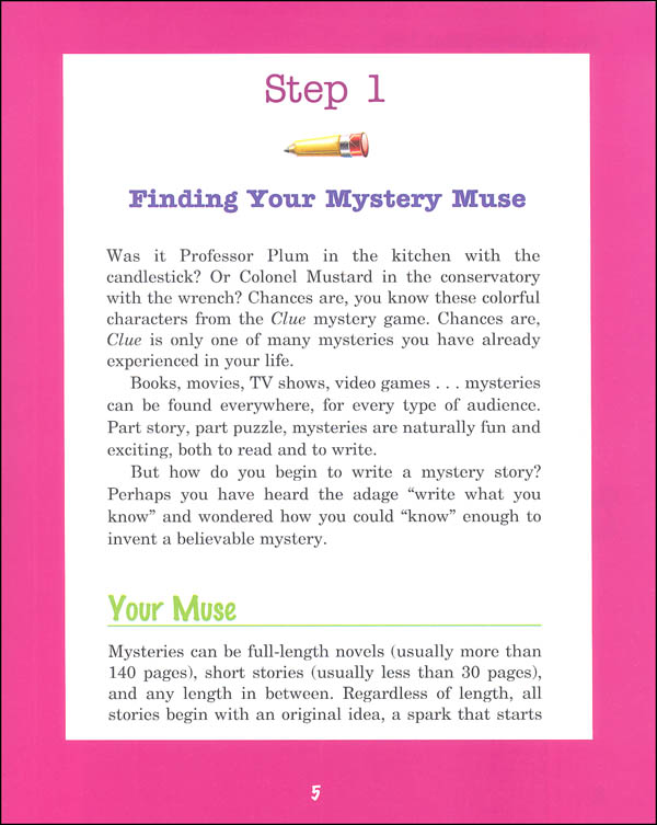 Elements of a mystery pdf image