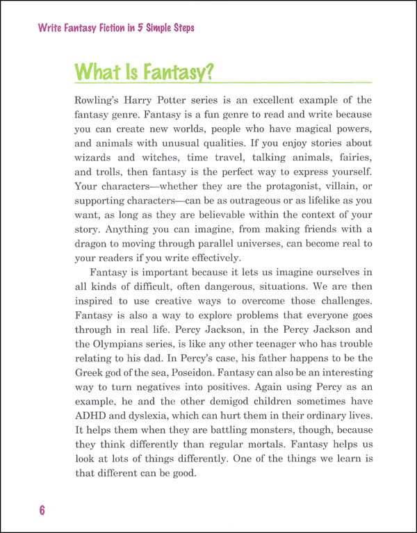 essay on fantasy genre