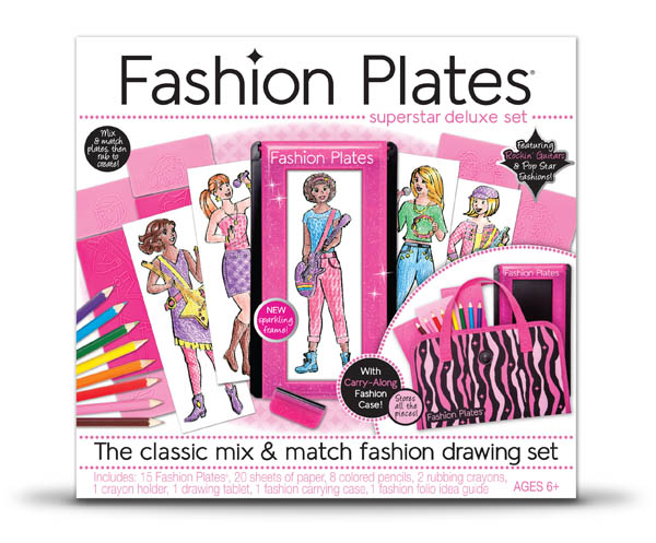 Kahootz Fashion Plates Superstar Deluxe Set