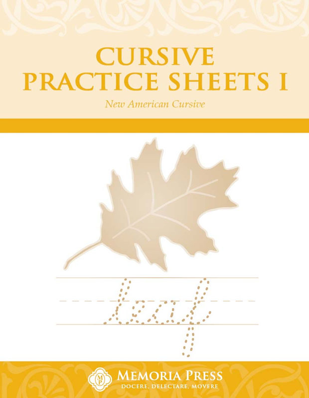 Cursive Practice Sheets