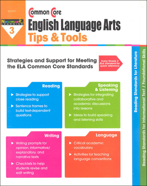 Common Core English Language Arts Tips & Tools Grade 3 Newmark