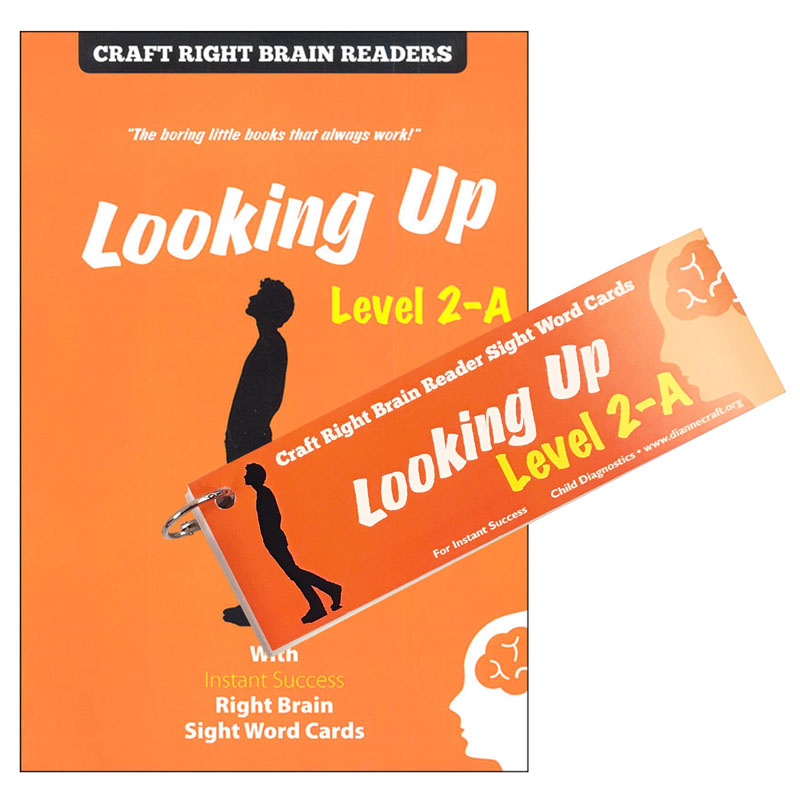 Looking Up Level 2-A (Craft Right Brain Readers & Cards)