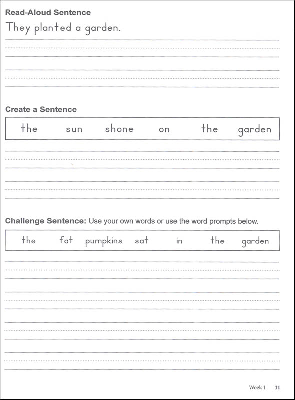 Simply Classical Writing: Step-by-Step Sentences Book 1 (Read-Aloud ...