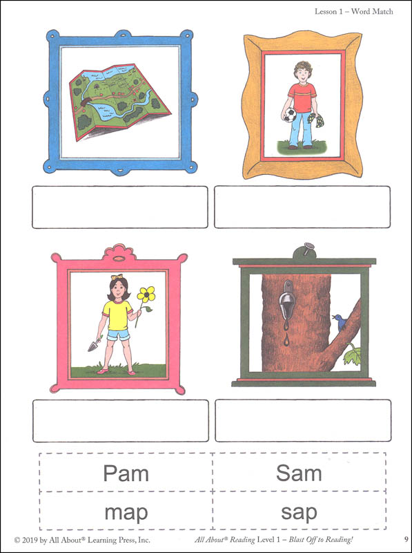 All about reading level 1 student packet color edition all about