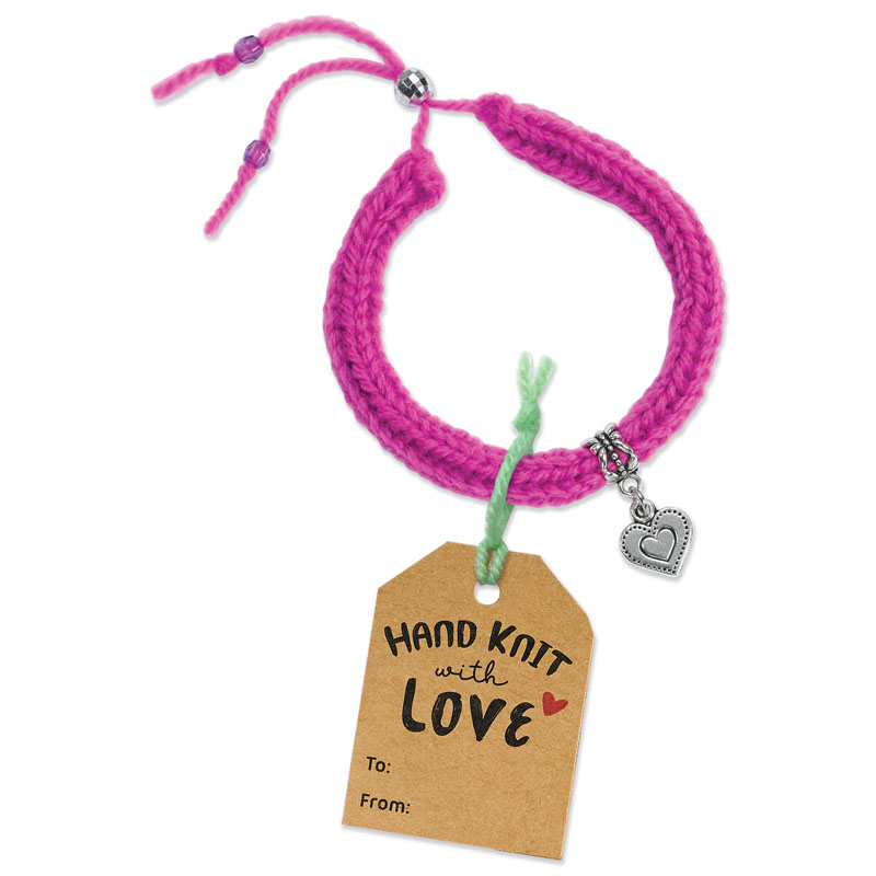 Quick Knit Charm Bracelets Kit | Creativity for Kids