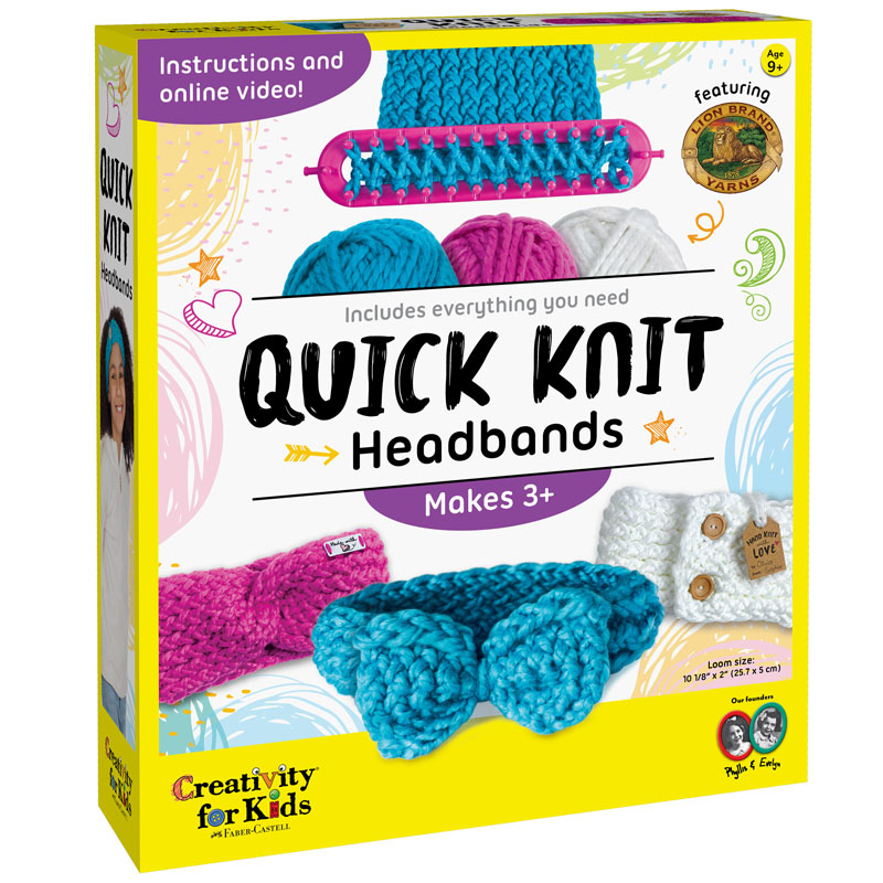 Quick Knit Headbands Kit