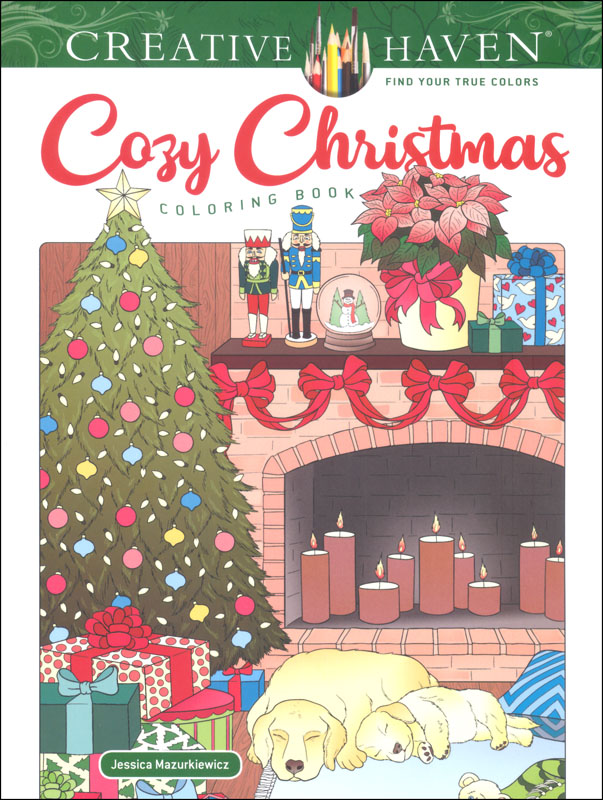 Cozy Christmas Coloring Book (Creative Haven)