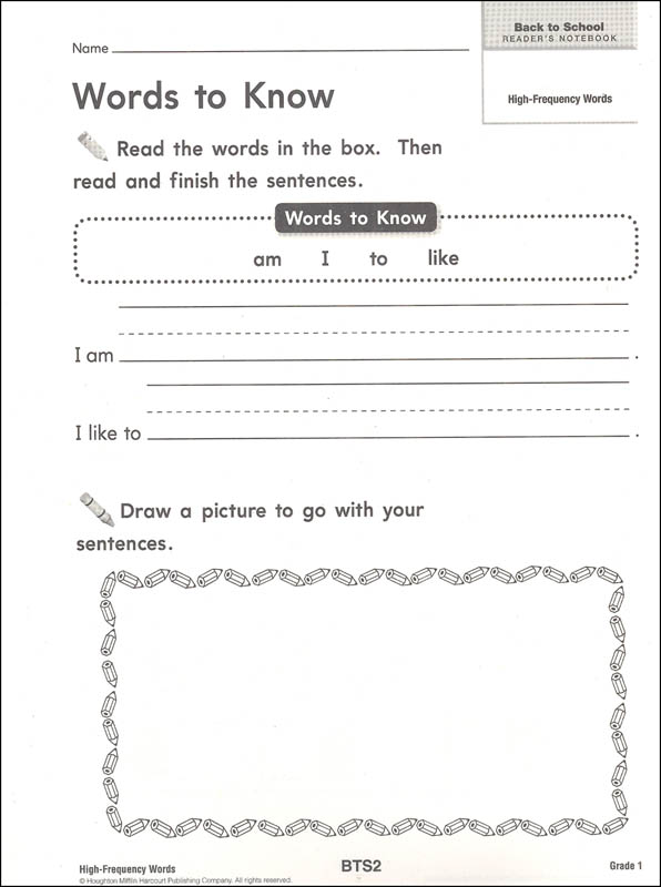 journeys reader's notebook grade 1 volume 1 pdf