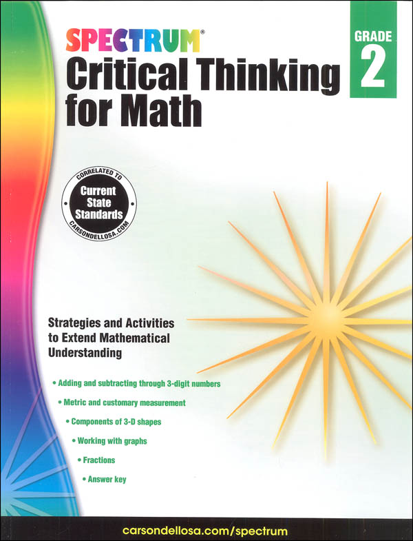 Spectrum Critical Thinking for Math 2