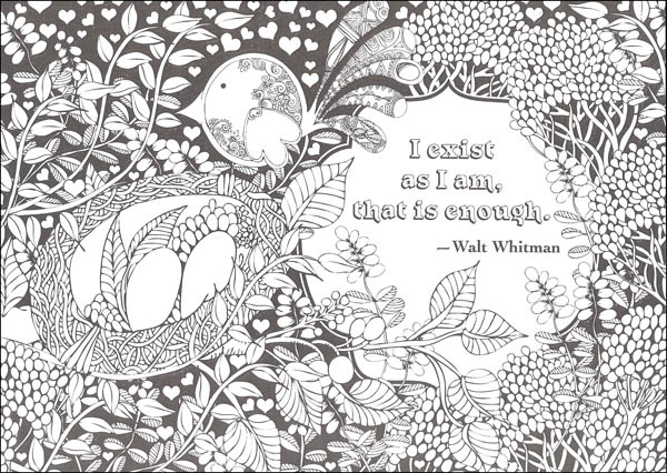 Download Deluxe Edition Artful Quotes Coloring Book (Creative Haven ...