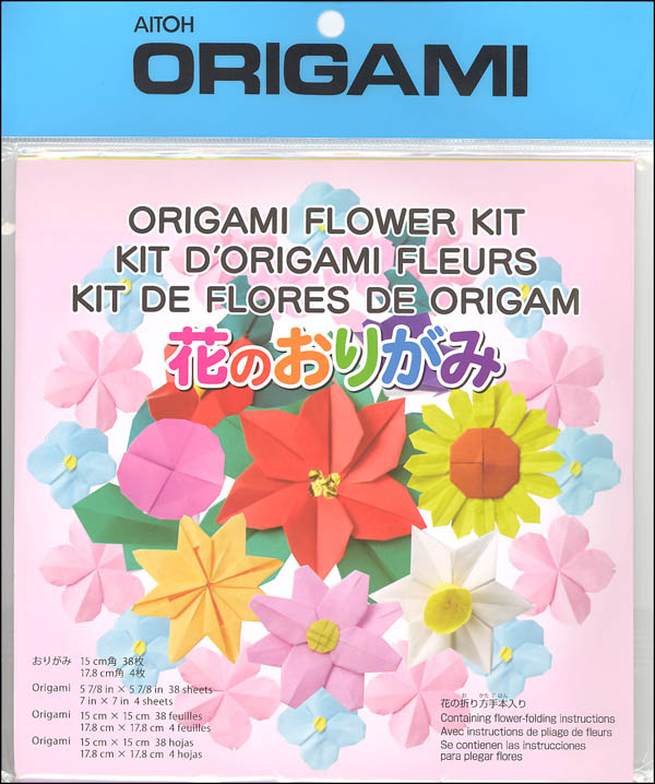 Origami Flowers Kit Aitoh