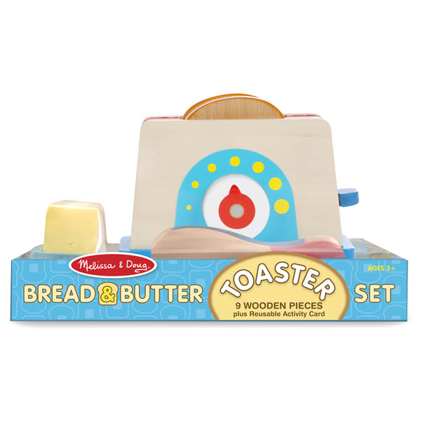 Bread Butter Toaster Set Melissa Doug