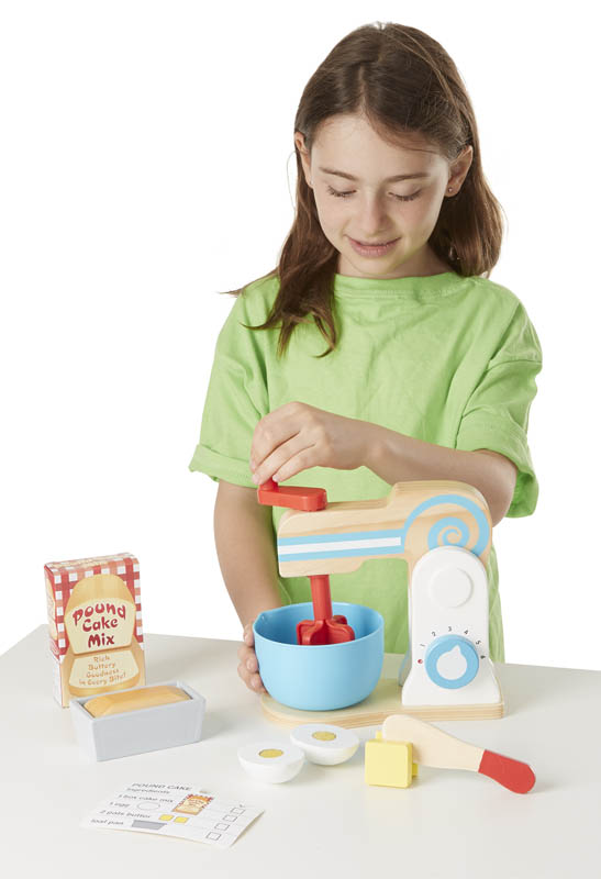 Wooden MakeACake Mixer Set Melissa & Doug
