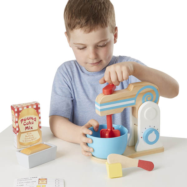 Wooden MakeACake Mixer Set Melissa & Doug