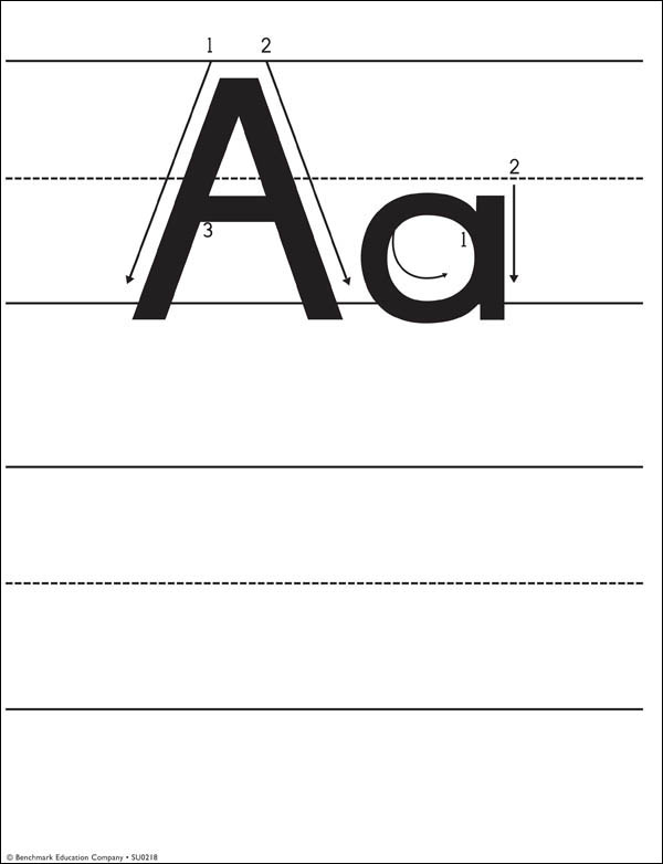 Alphabet Frieze Cards Write-On, Wipe-Off | Newmark Learning | 9781478857488