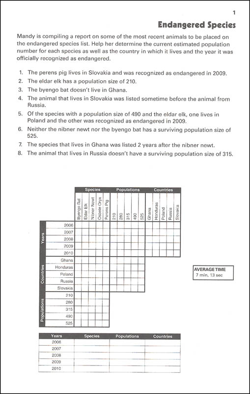 Puzzle Baron's Logic Puzzles Volume 3 Alpha Books 9781465454652