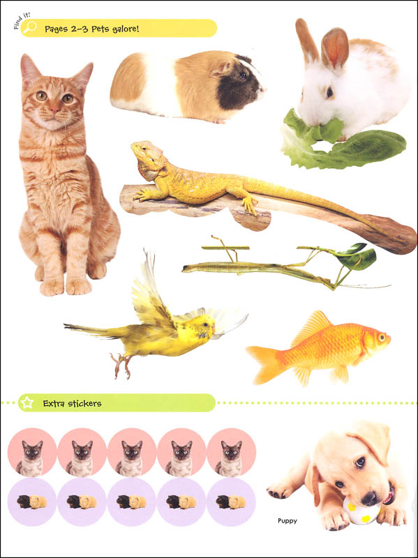 Ultimate Sticker Book Pets Dorling Kindersley 9781465462008