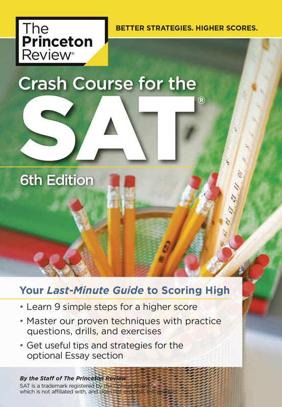 Crash Course for the SAT, 6th Edition Princeton Review 9780525569145