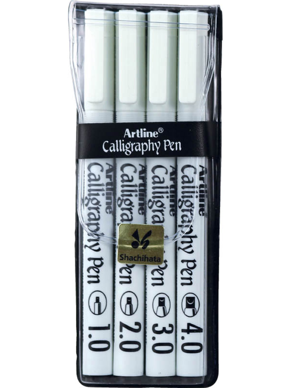 Calligraphy Pens - Black (4 pack)